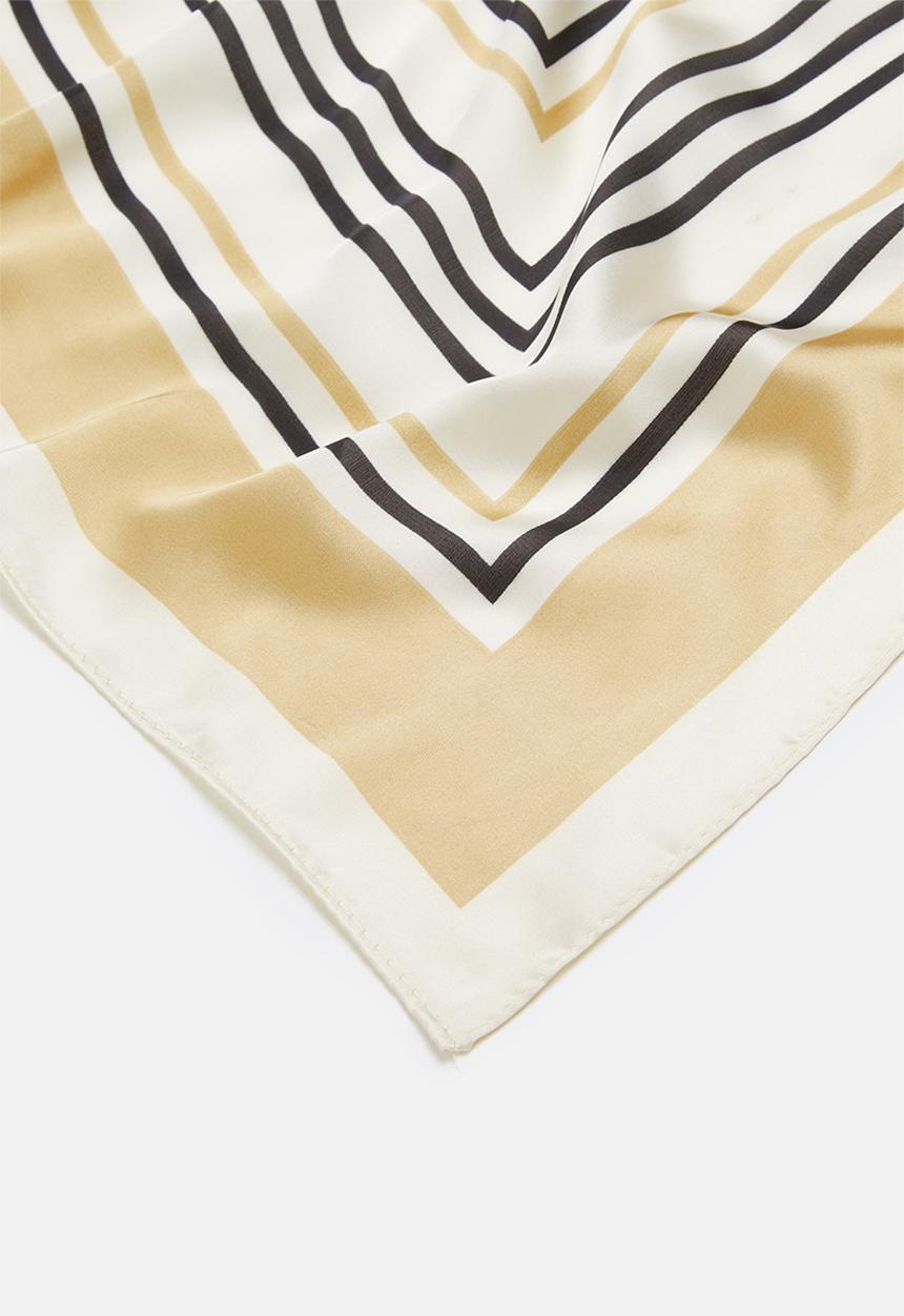 Superbalist - Stripe pattern neckerchief - multi