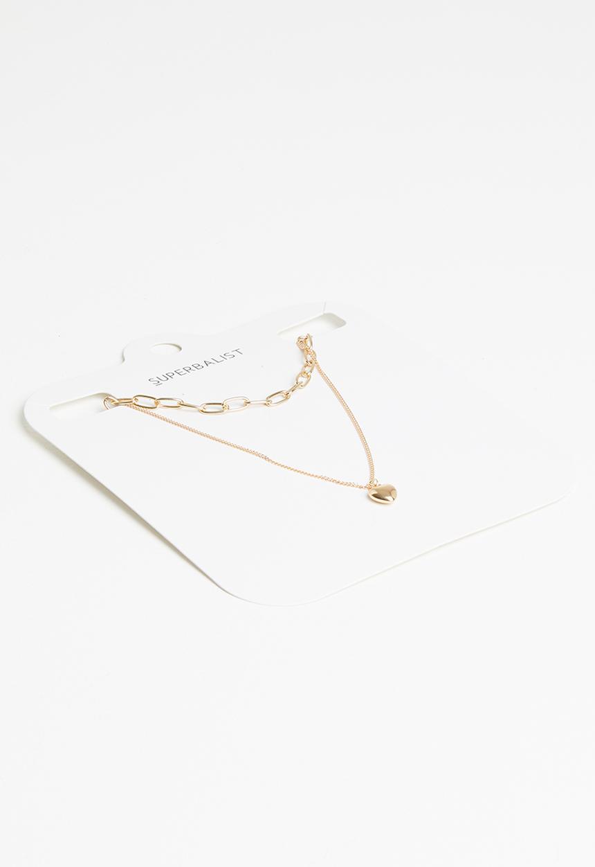 Superbalist - Claire layered necklace - gold