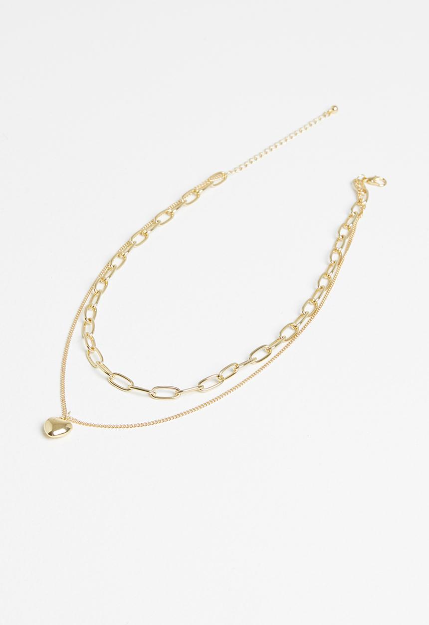 Superbalist - Claire layered necklace - gold
