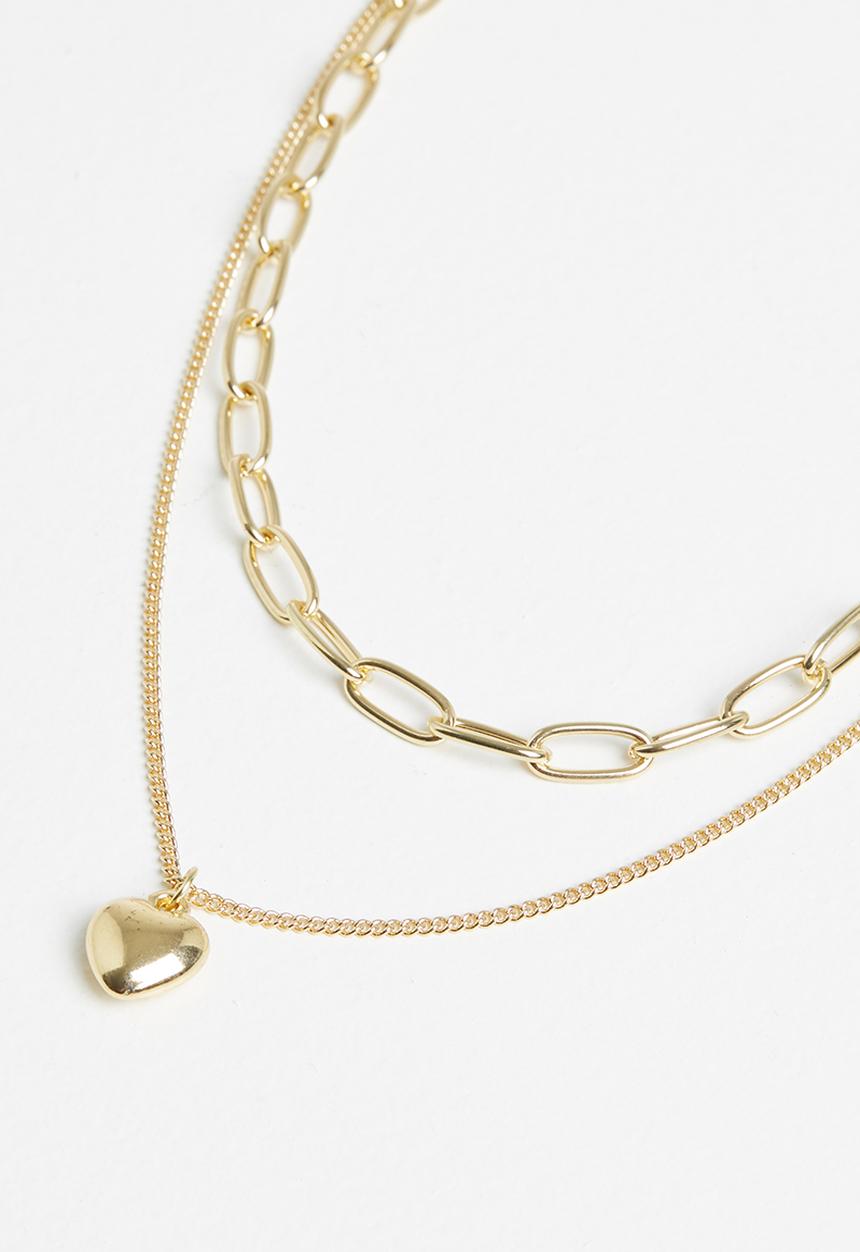 Superbalist - Claire layered necklace - gold