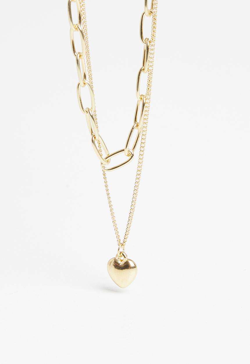 Superbalist - Claire layered necklace - gold