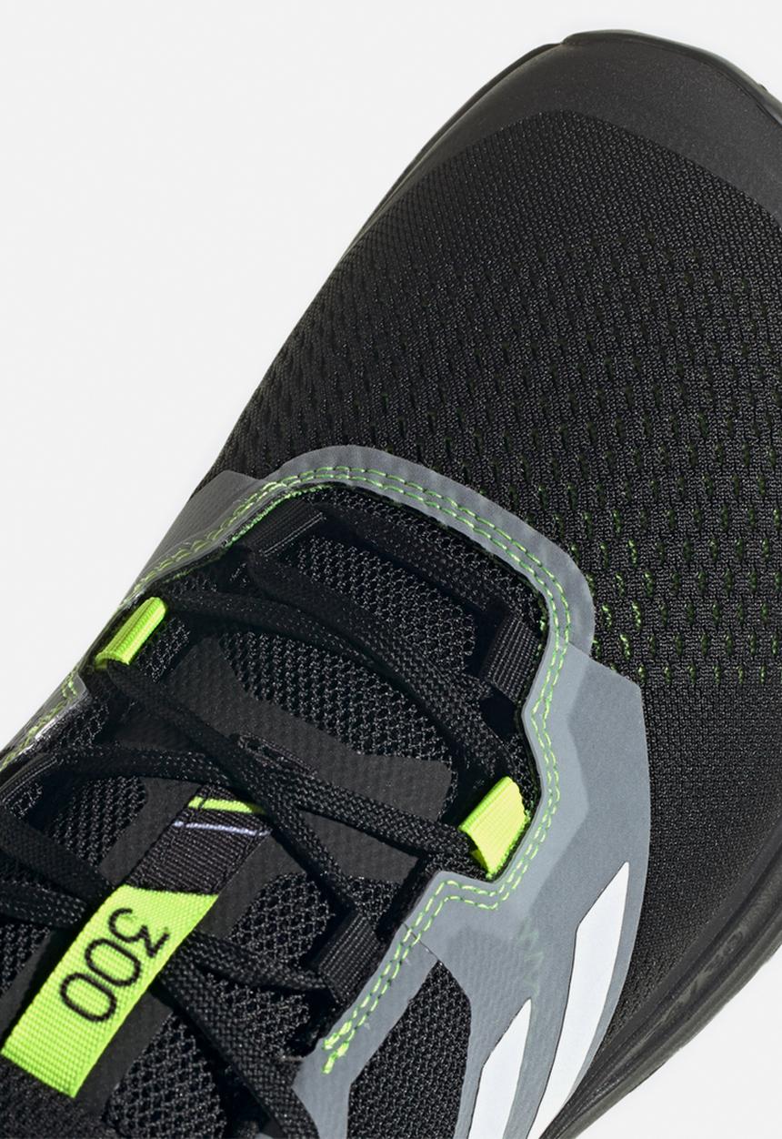 adidas Performance - Terrex two flow - core black/crystal white/solar yellow