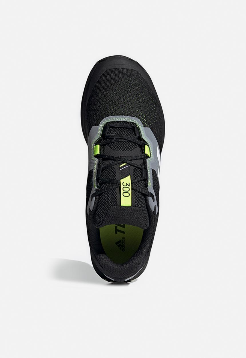 adidas Performance - Terrex two flow - core black/crystal white/solar yellow