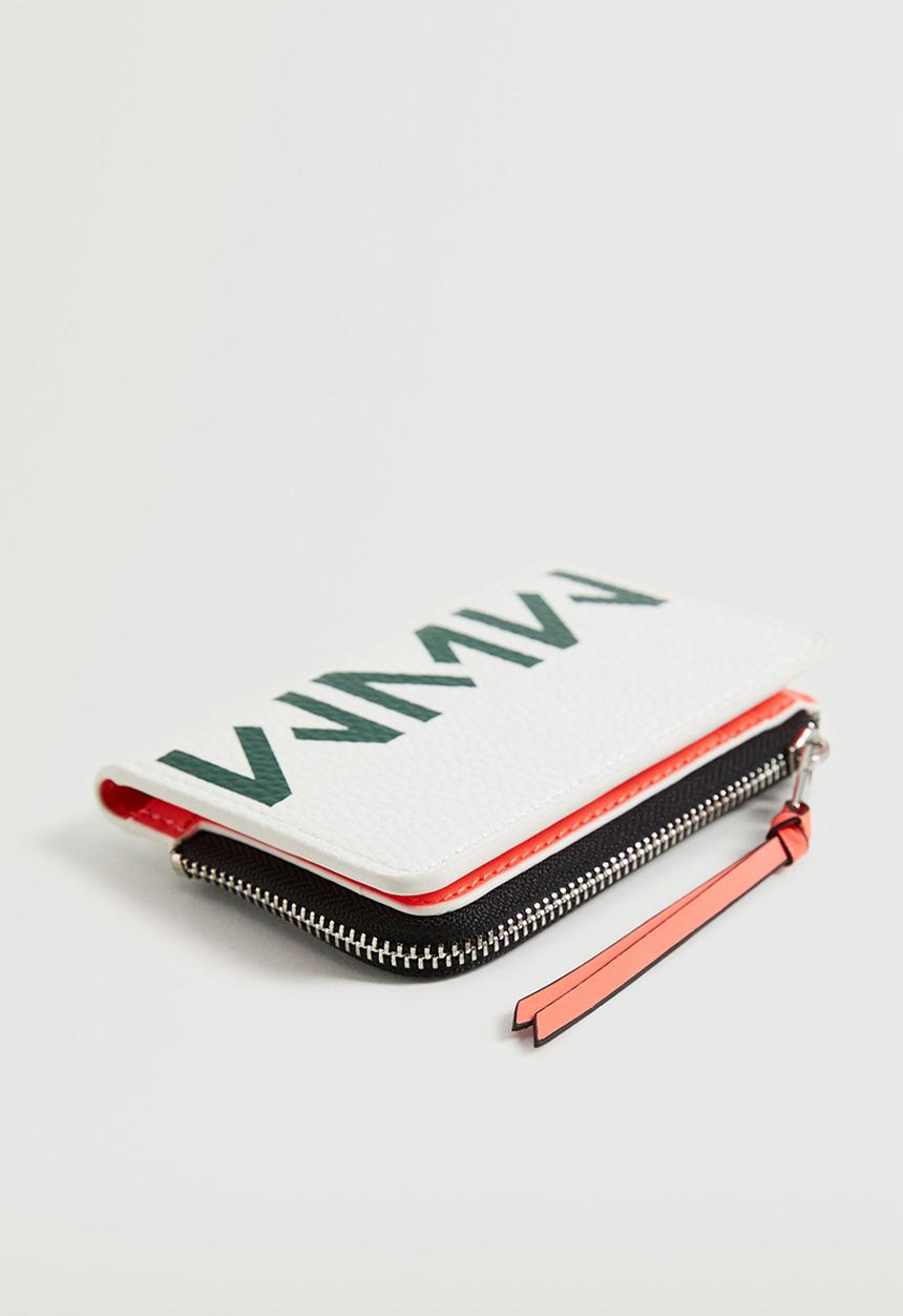 MANGO - Logo wallet- green