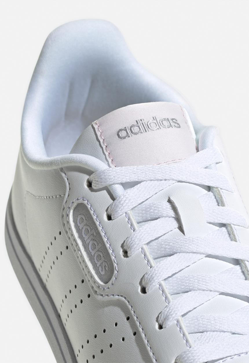 adidas Originals - Courtpoint base - ftwr white/ftwr white/almost pink