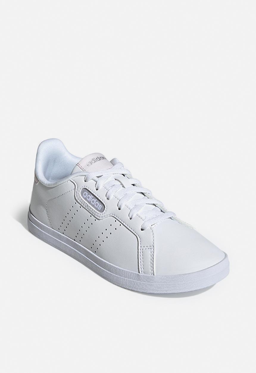 adidas Originals - Courtpoint base - ftwr white/ftwr white/almost pink