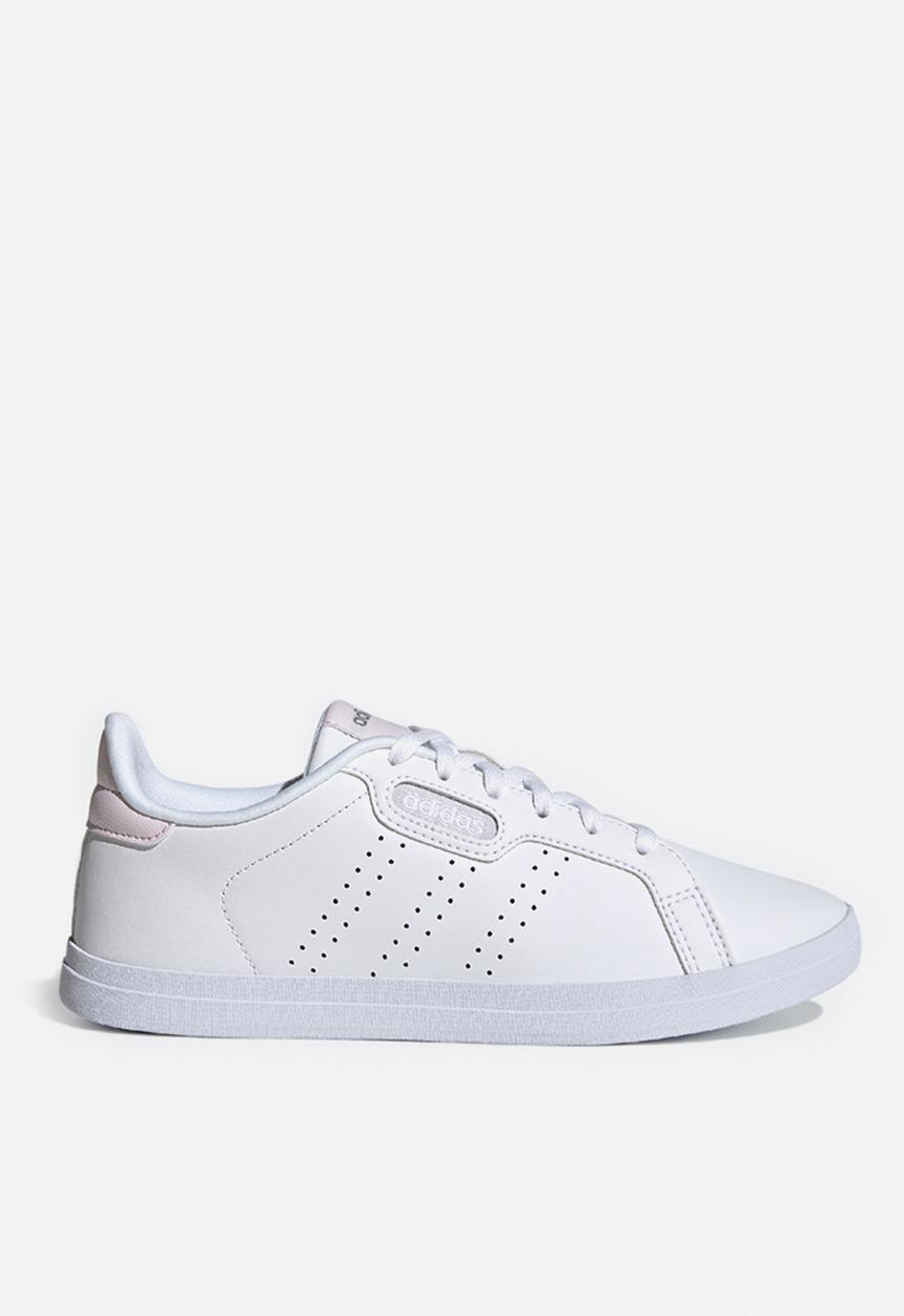 adidas Originals - Courtpoint base - ftwr white/ftwr white/almost pink