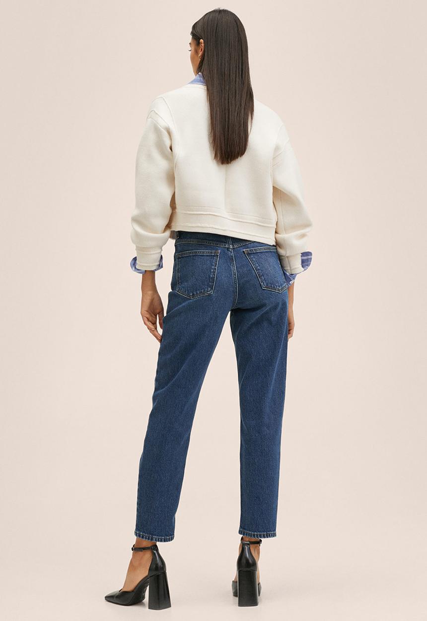 MANGO - Jeans newmom - blue