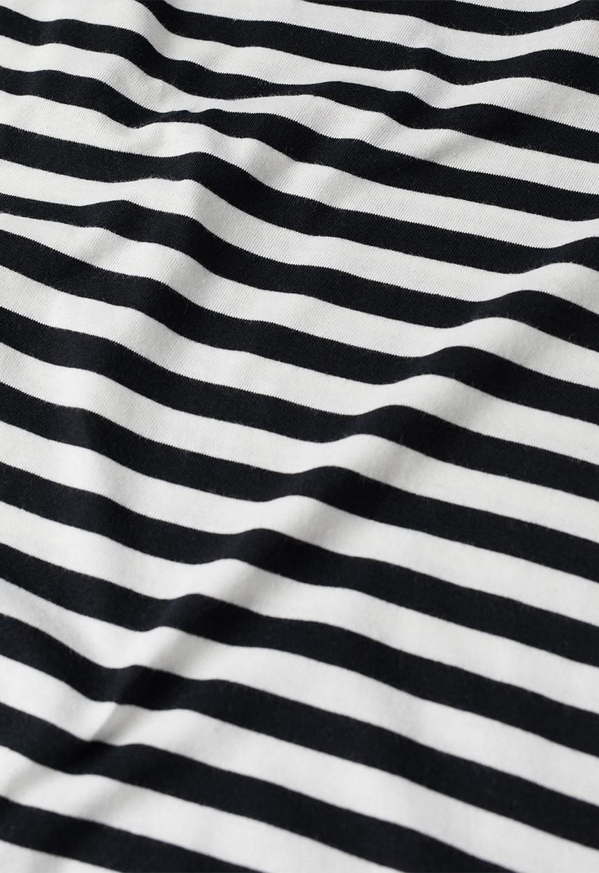 MANGO - T-shirt saco2 - black & white 