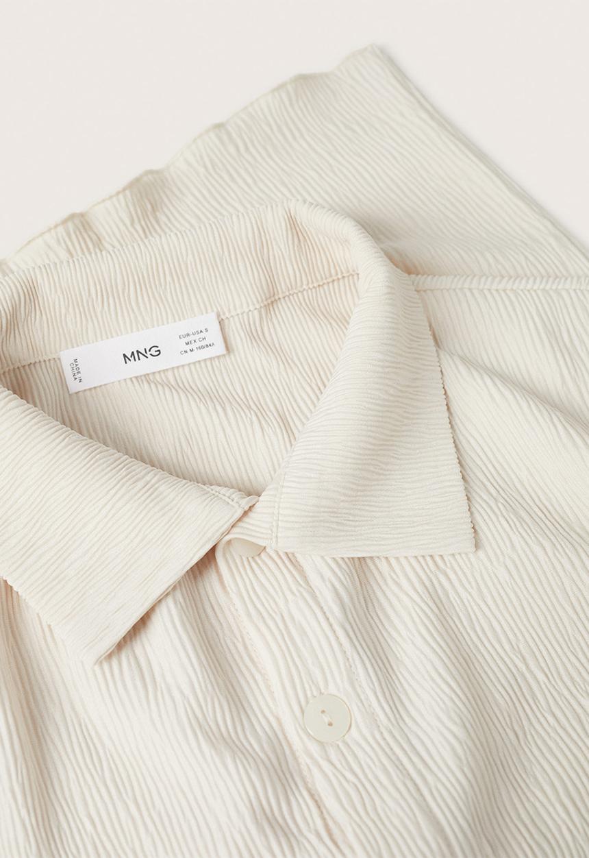 MANGO - Polo shirt west-h - beige