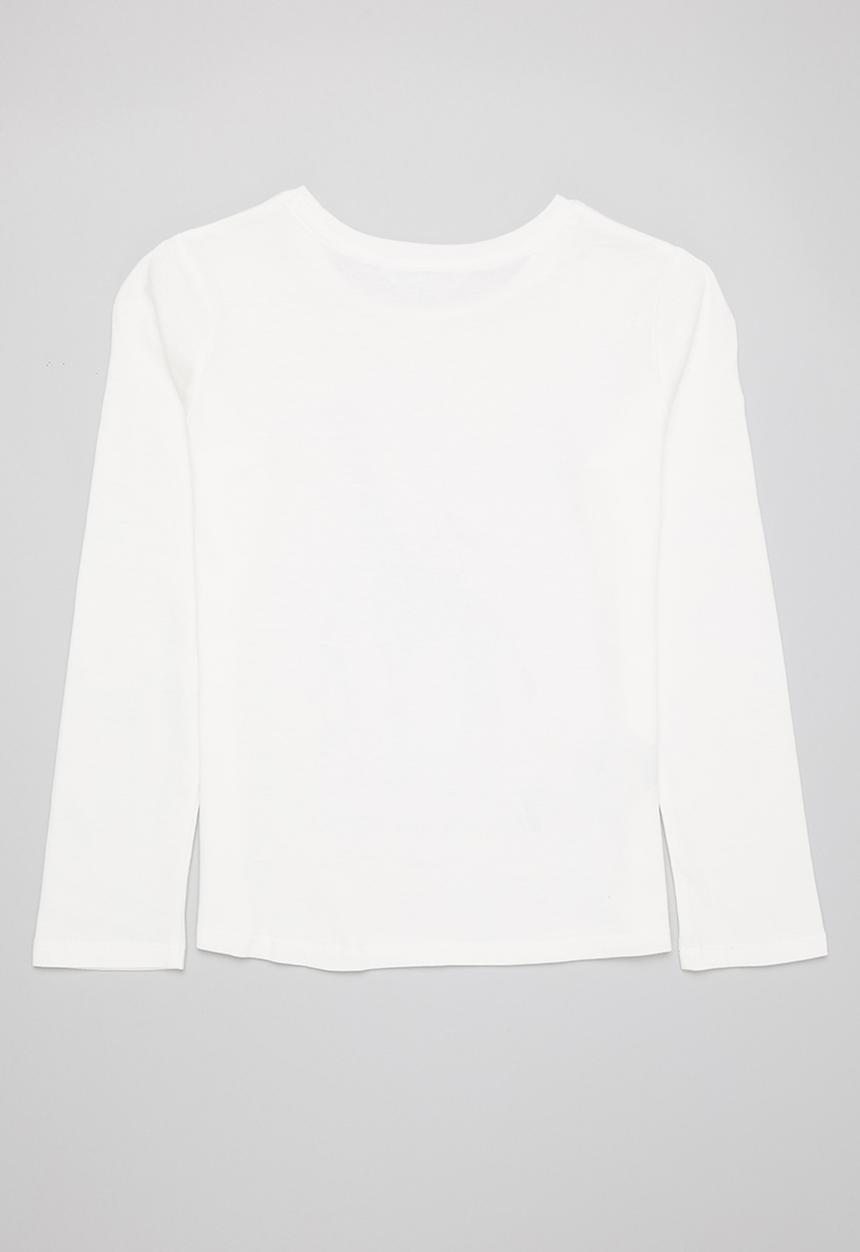 MANGO - T-shirt sheldon - white & black 