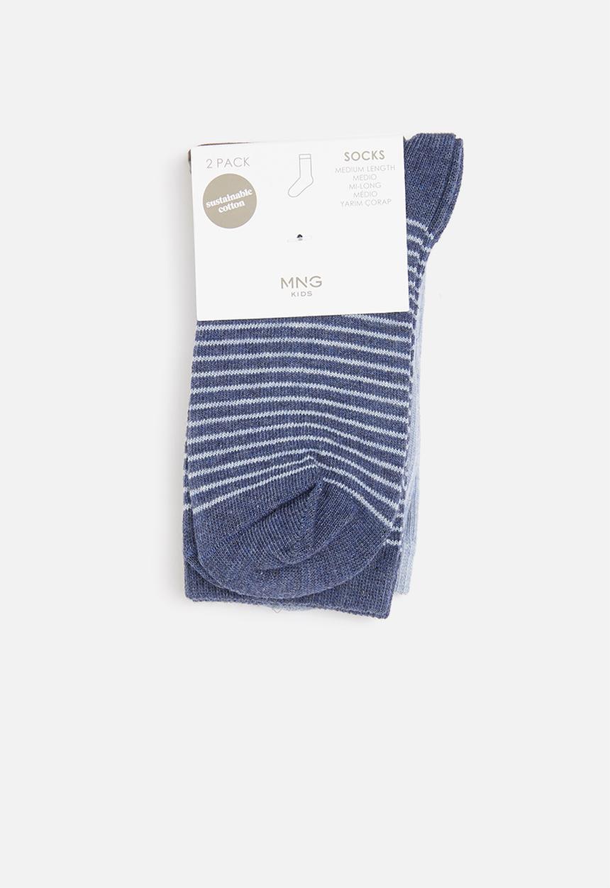 MANGO - Socks - blue