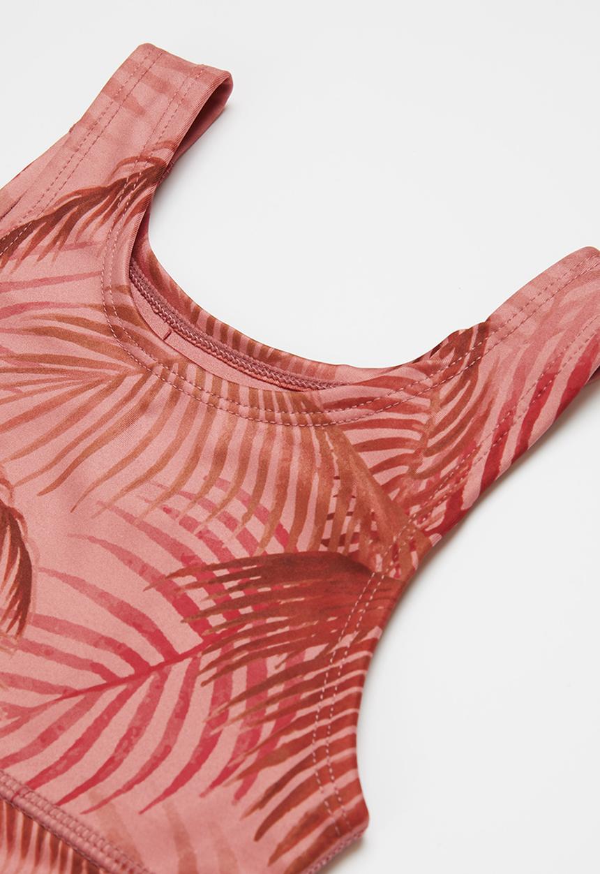 MANGO - T-shirt palmt - pink