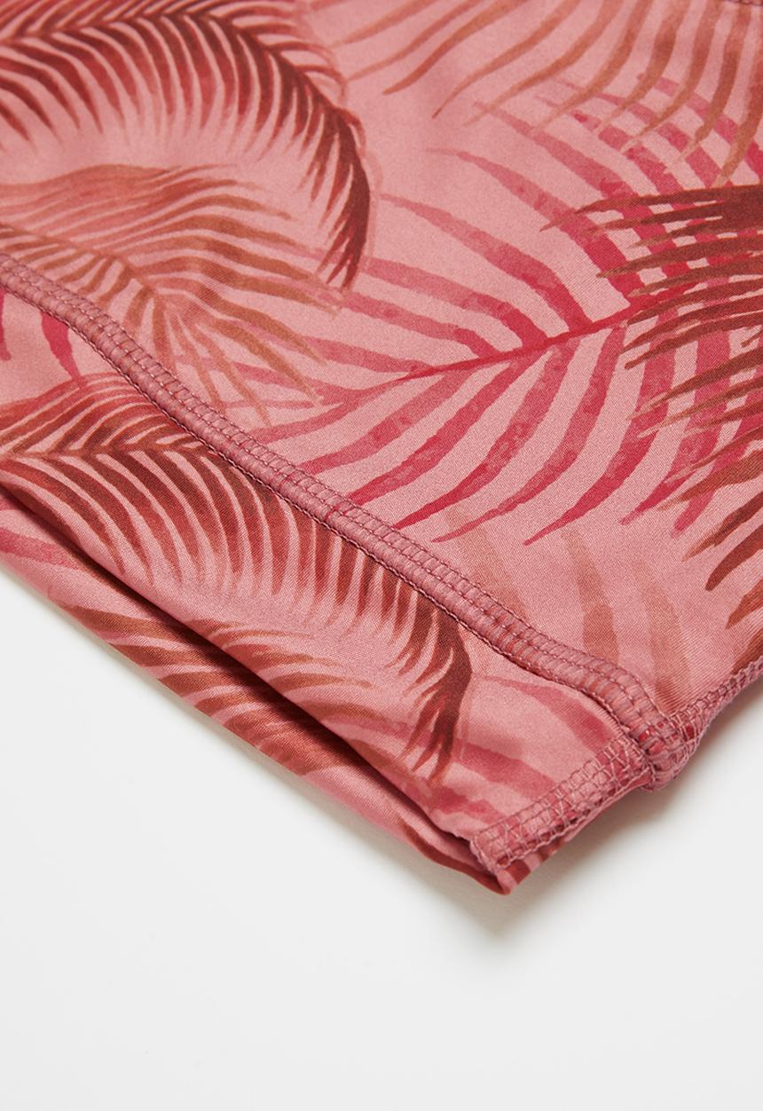 MANGO - T-shirt palmt - pink