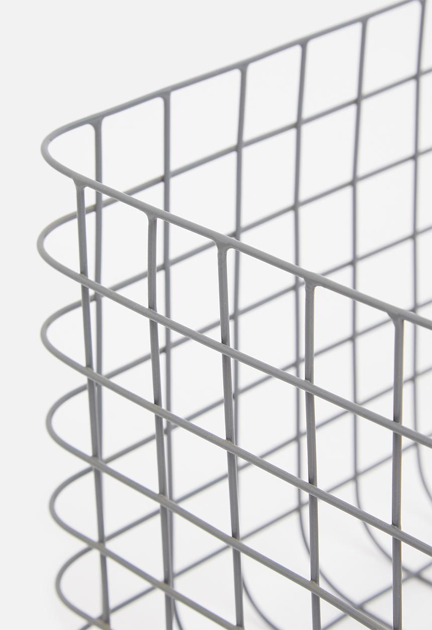 Sixth Floor - Finch basket - grey