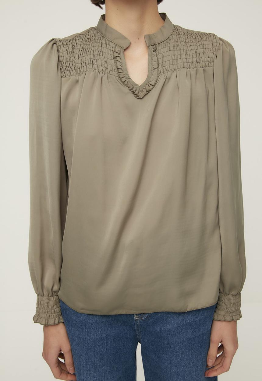 Trendyol - Gipe blouse - green