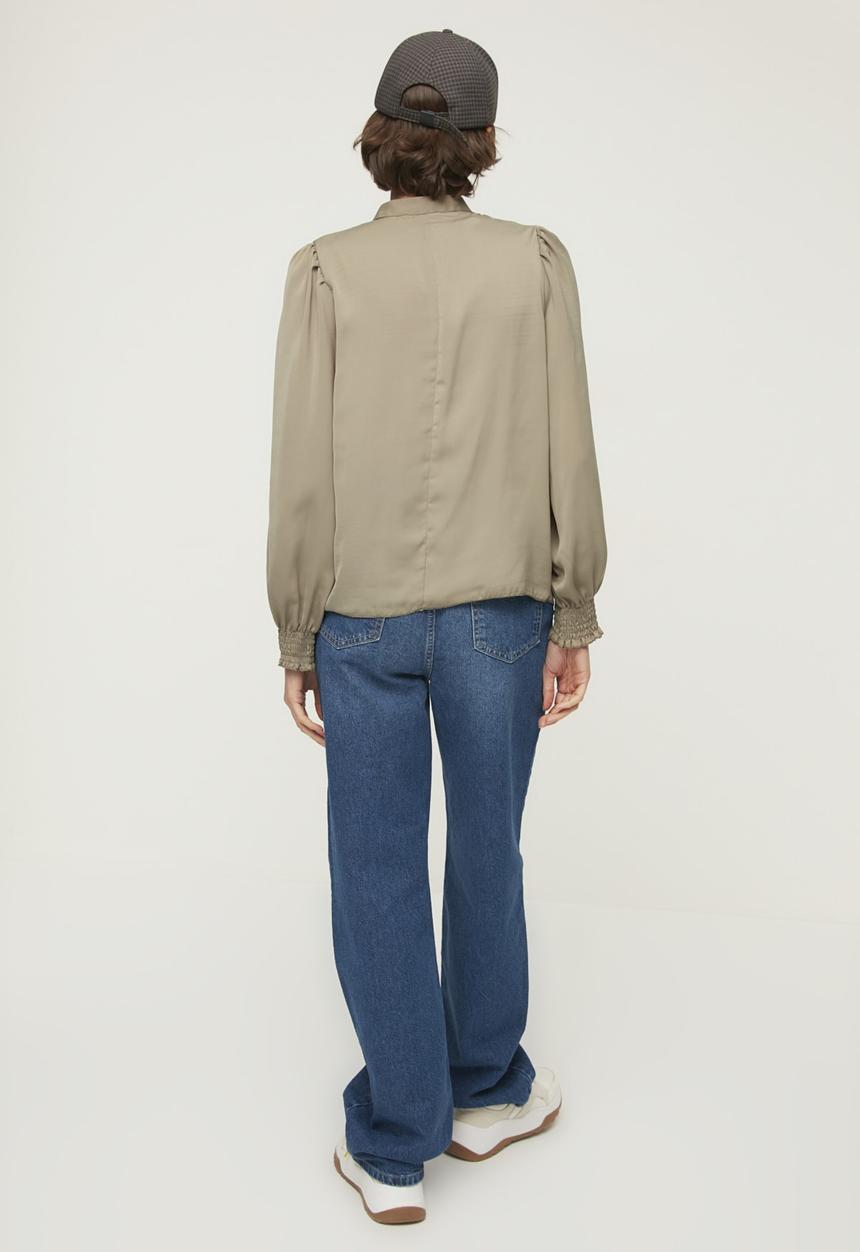 Trendyol - Gipe blouse - green