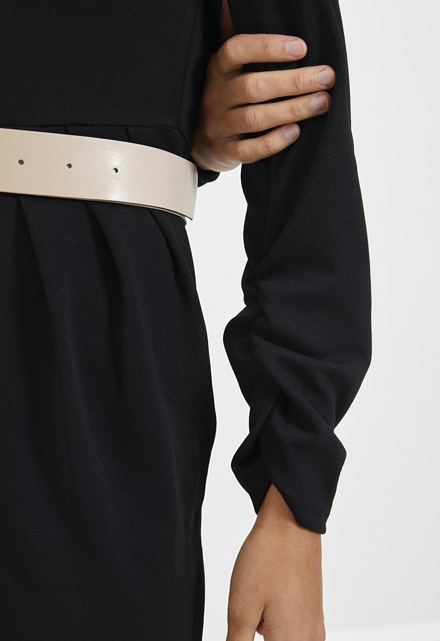 Trendyol - Knitted dress  - black