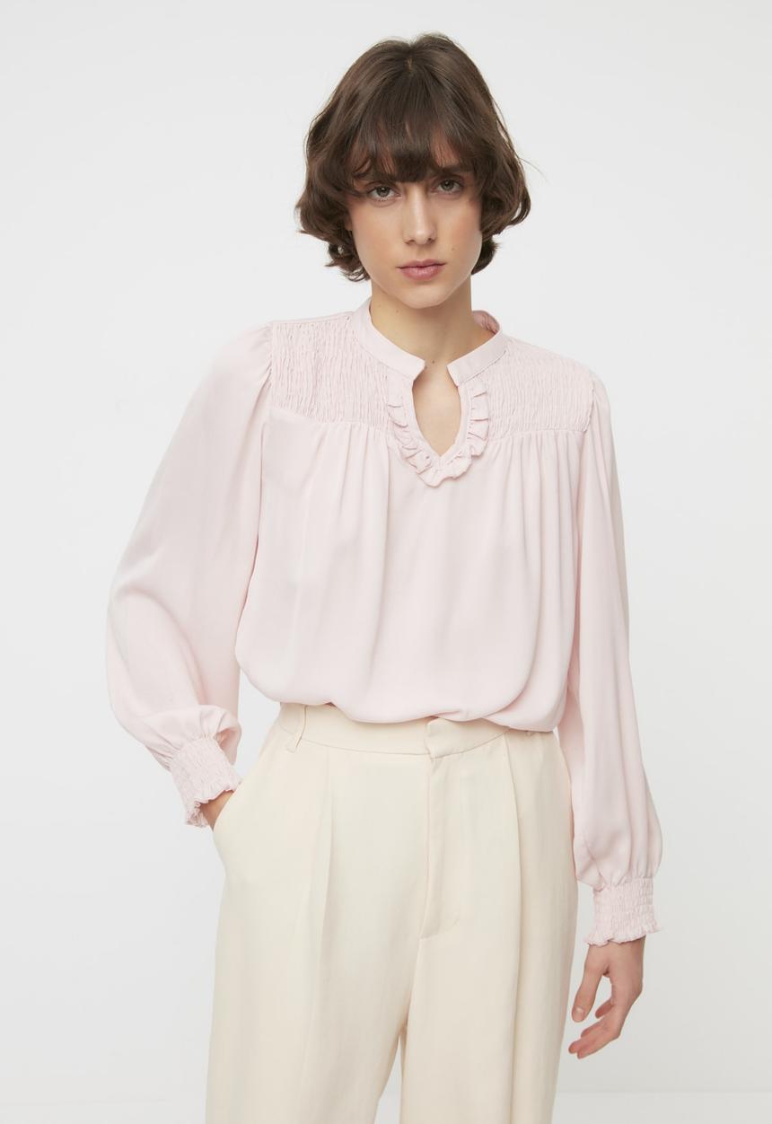 Trendyol - Gippie blouse - powder pink