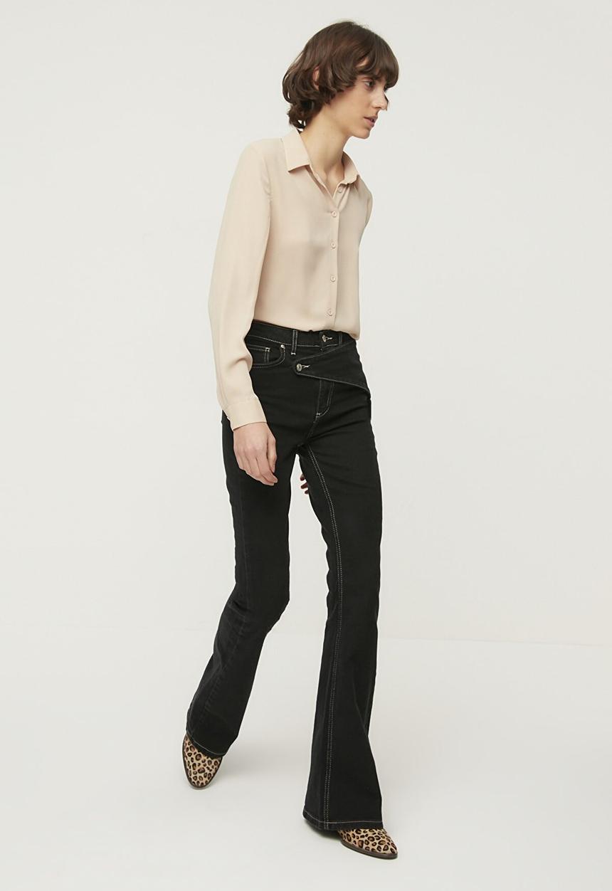 Trendyol - Hidden pop shirt - stone