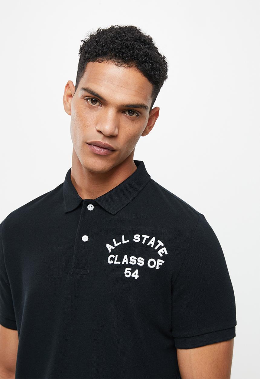 Superdry. - Superstate s/s polo - black