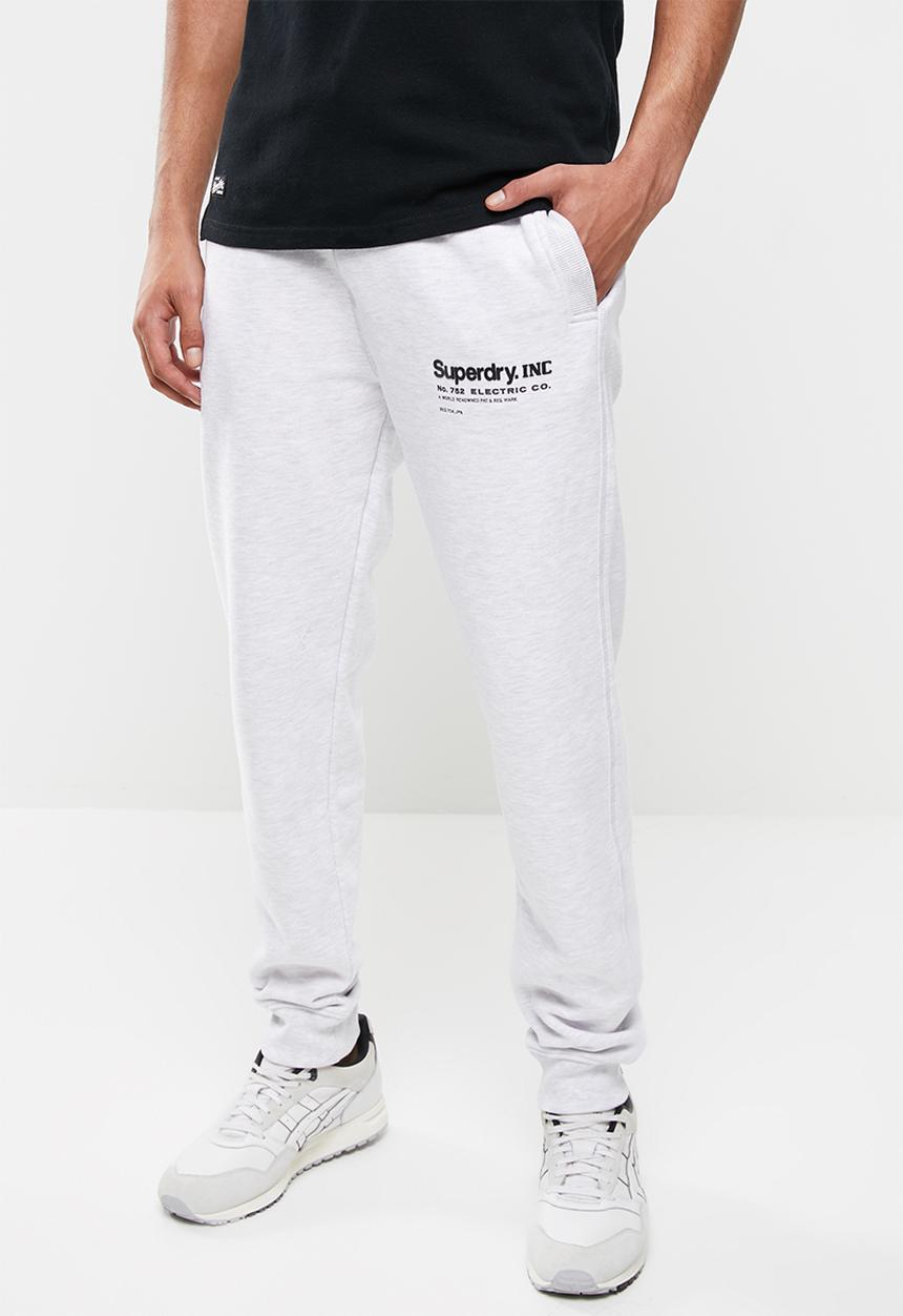 Superdry. - Cl ac ringer jogger - glacier grey marl