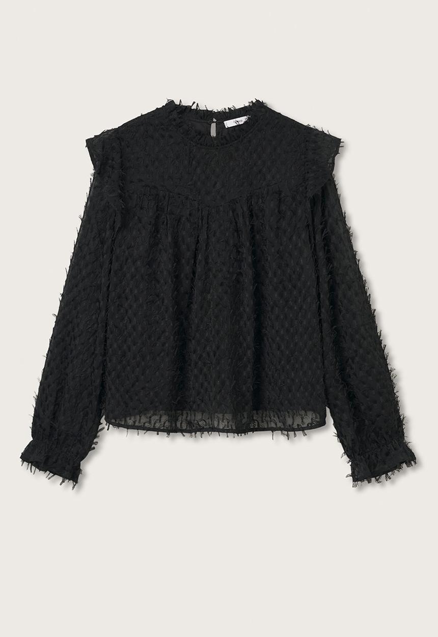 MANGO - Plus blouse carlota - black