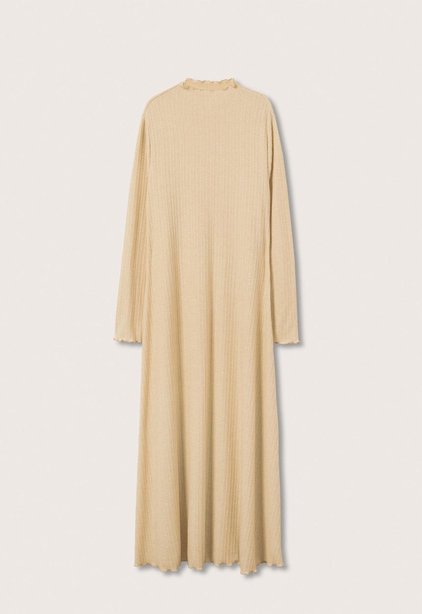 MANGO - Plus dress jack - light beige