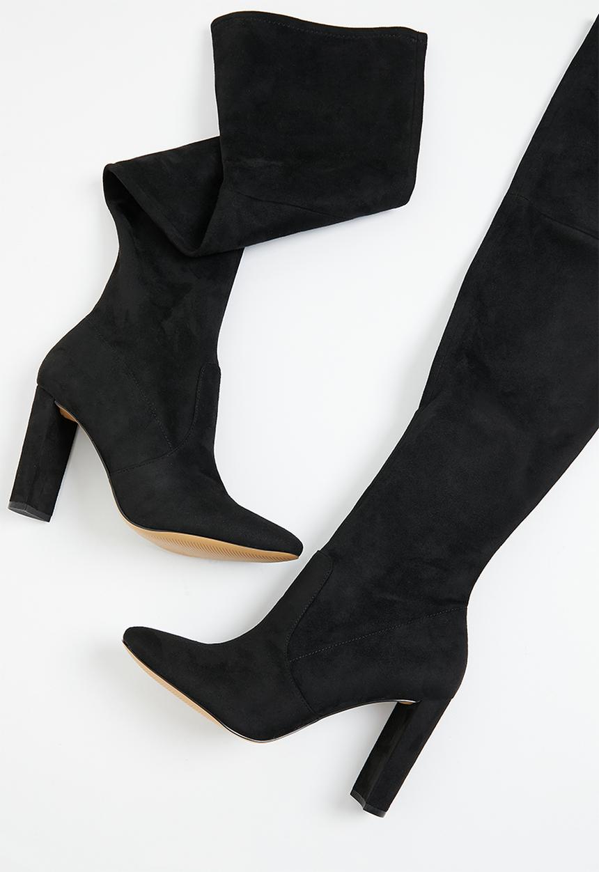 ALDO - Dessa over the knee boot - 009 other black