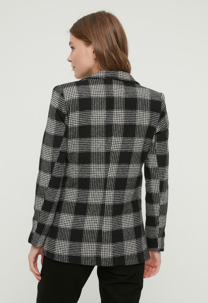 Trendyol - Buttoned jacket - black
