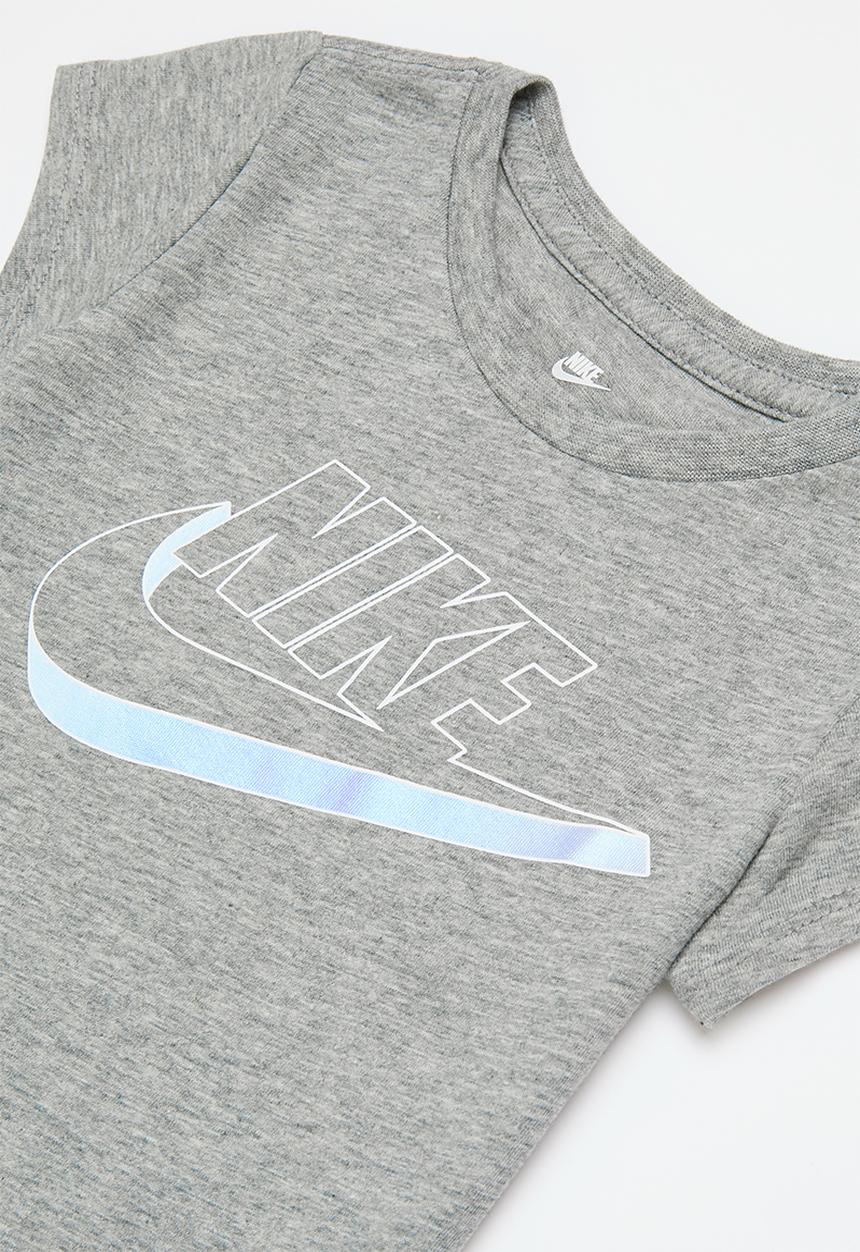 Nike - Nkg mini me short sleeve tee - grey 