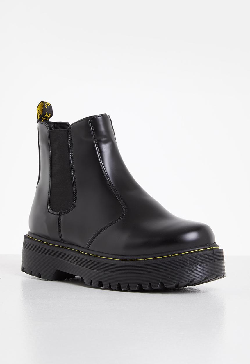 Madison® - Sheena chunky chelsea boot - black