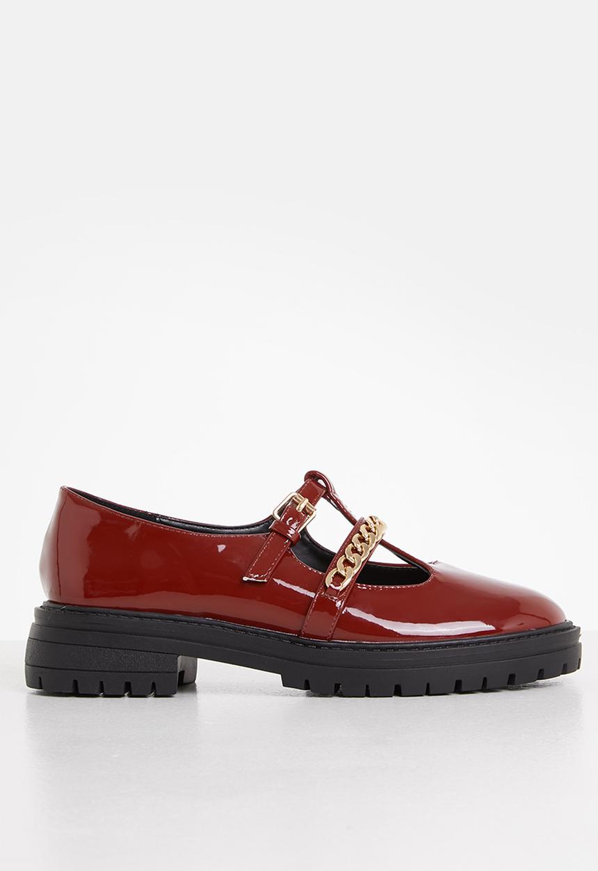 Madison® - Maya chunky mary jane - burgundy