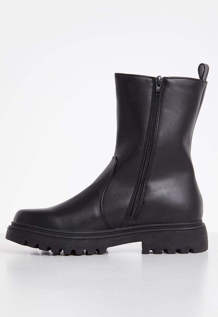 Madison® - Stacy chunky chelsea boot - black