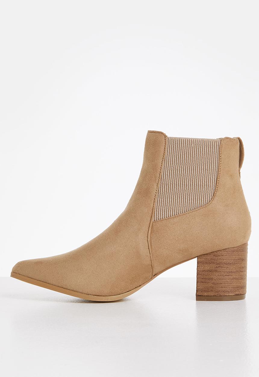 edit - Jalila ankle boot - beige