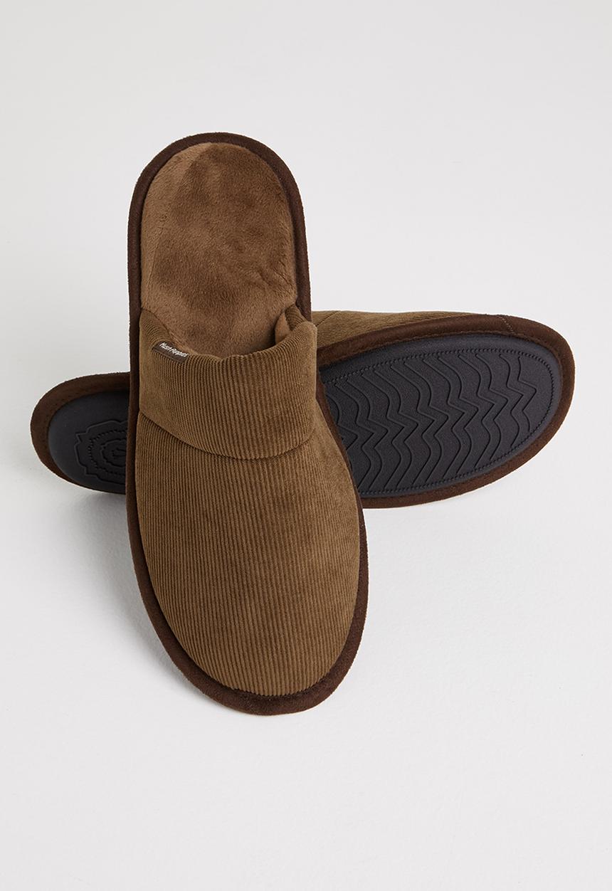 Hush Puppies - Manuel spa terry slipper - light brown