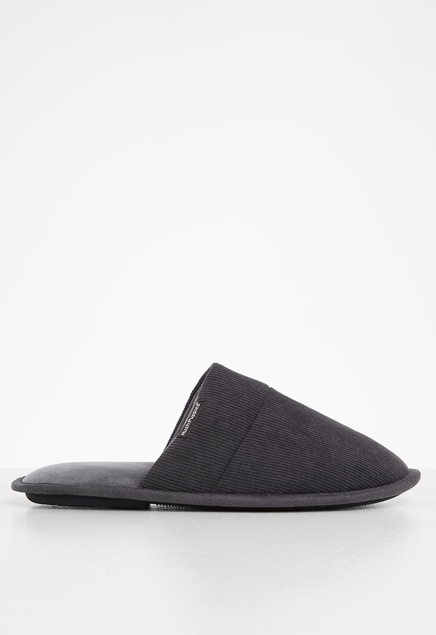 Hush Puppies - Manuel spa terry slipper - grey