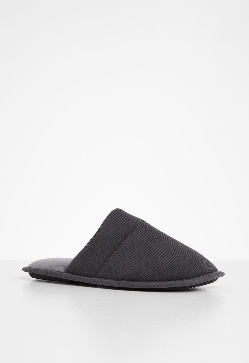 Hush Puppies - Manuel spa terry slipper - grey