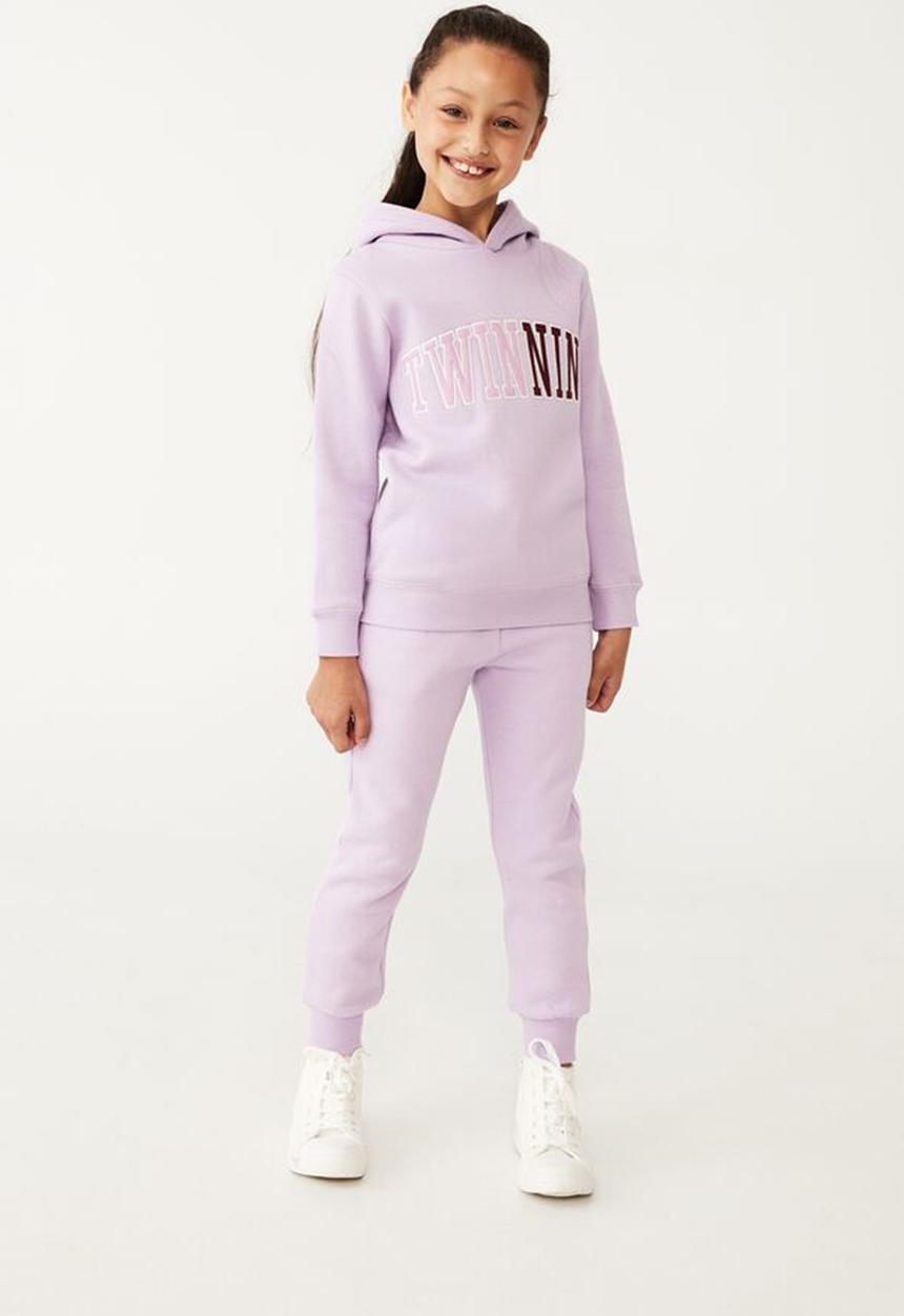Cotton On - Marlo trackpant - lilac drop