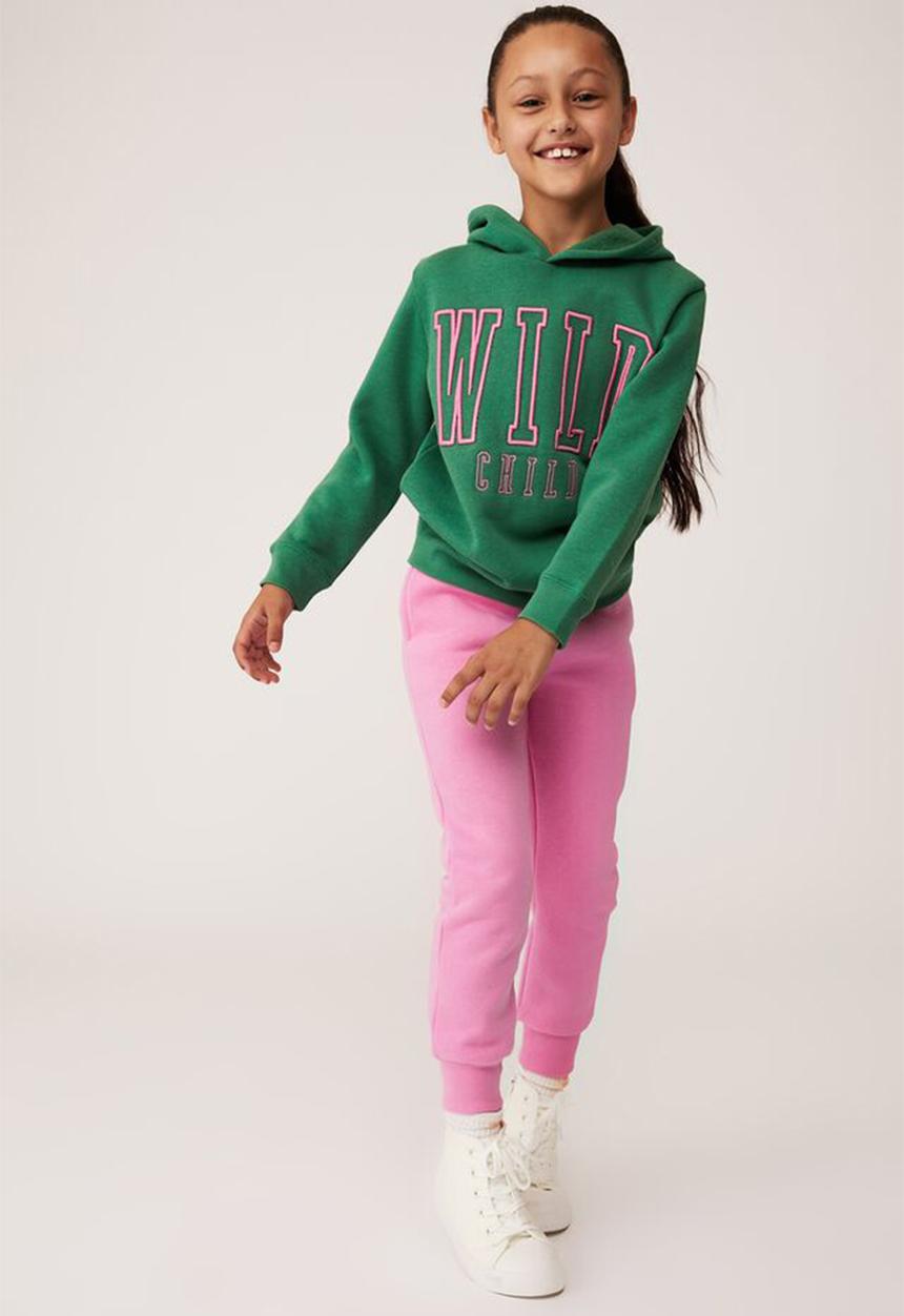 Cotton On - Marlo trackpant - pink gerbera