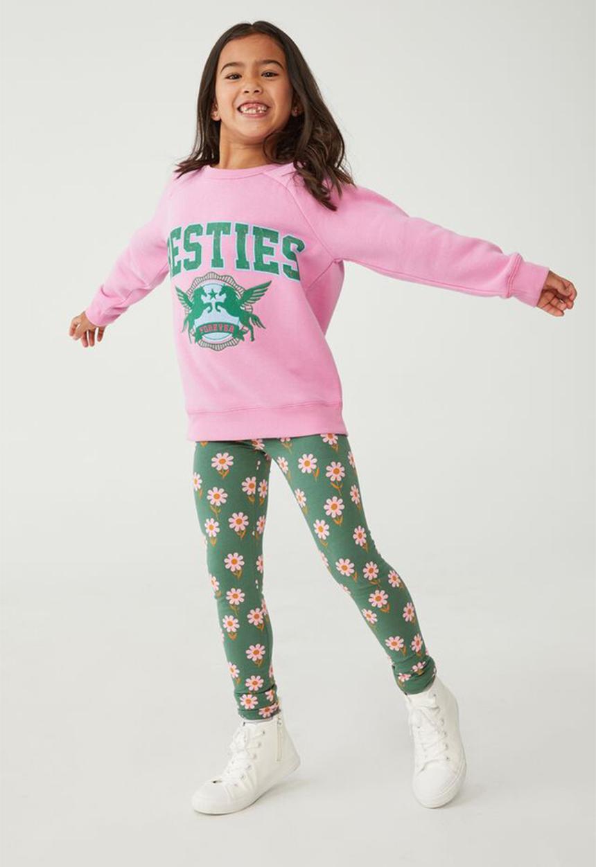 Cotton On - Huggie tights - pickles & norfolk daisy fields