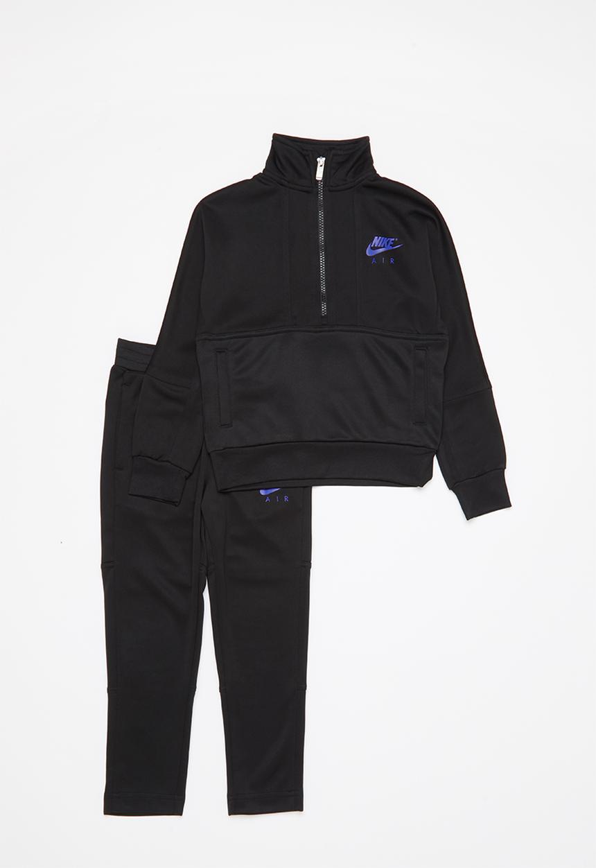 Nike - Nkb air 1/2 zip tricot pant se - black