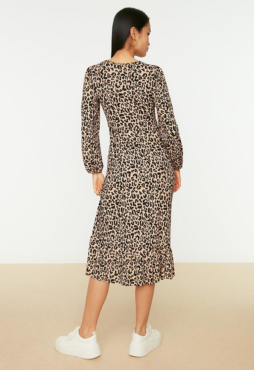 Trendyol - Knitted dress  - brown