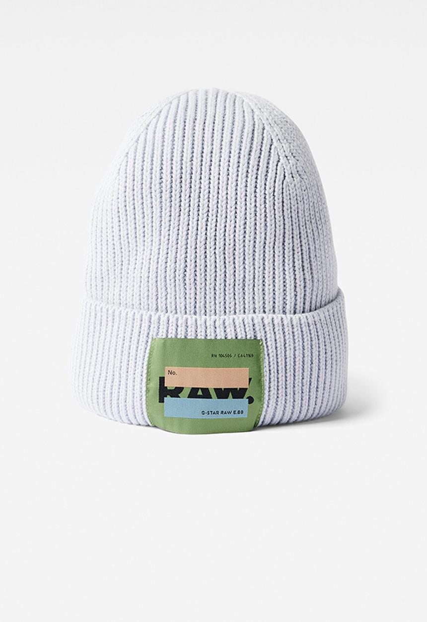 G-STAR - Effo long label beanie - plumbago