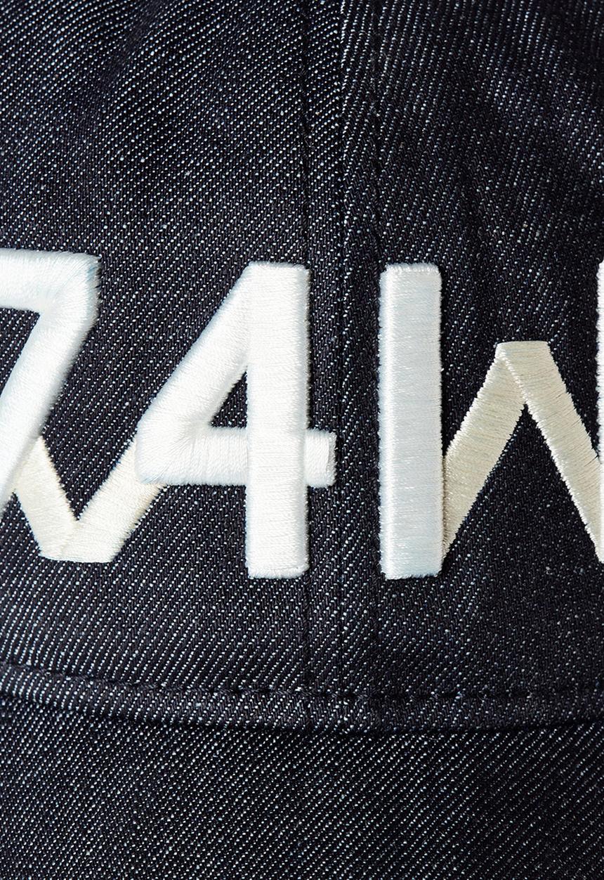 G-STAR - Avernus logo aw baseball cap - raw denim