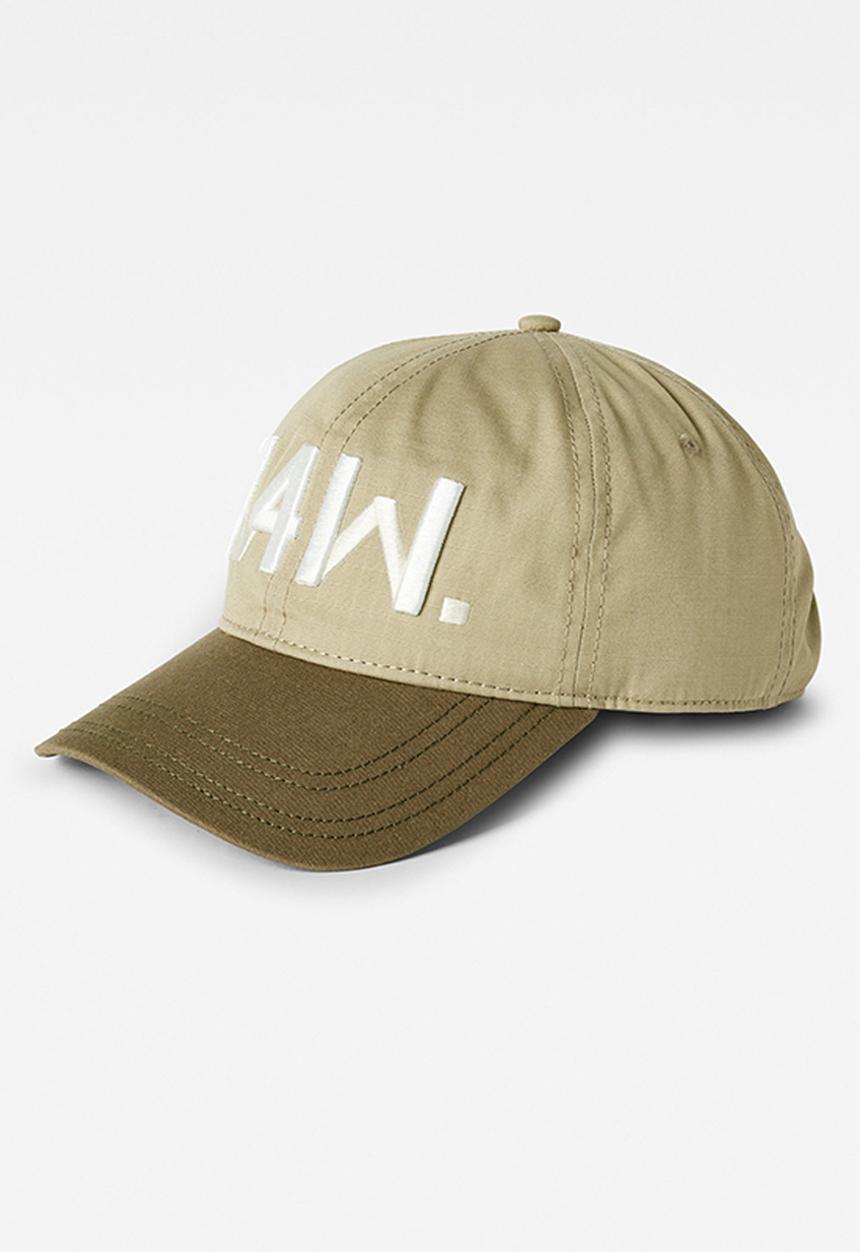 G-STAR - Avernus logo aw baseball cap - light moss & fresh green