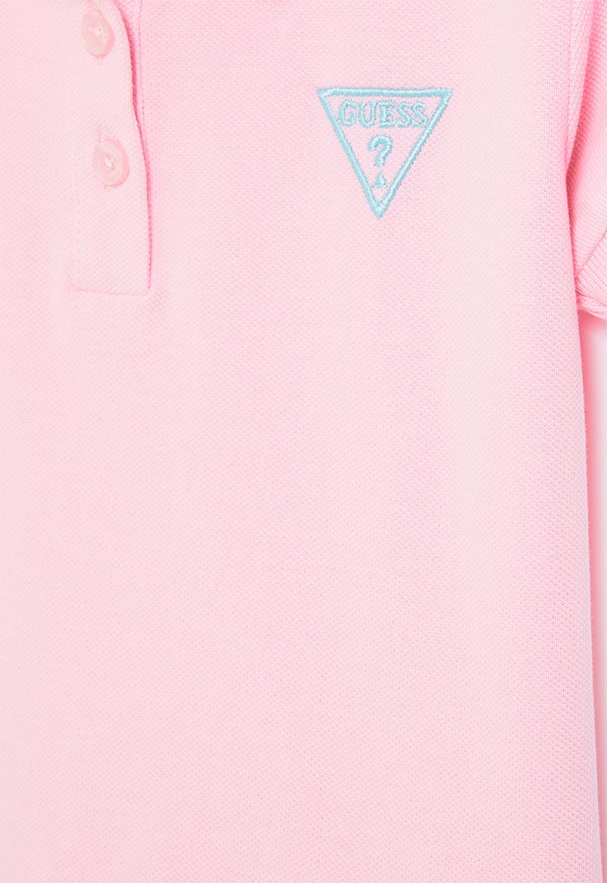 GUESS - Short sleeve classic golfer - alabaster pink