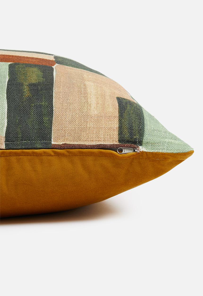 Hertex Fabrics - Aerial Cushion cover-Mustard