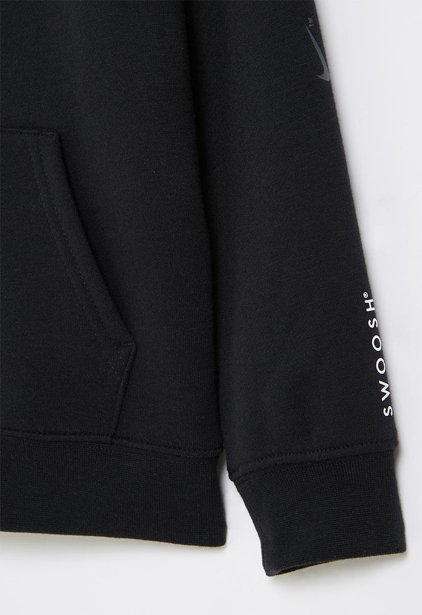 Nike - Nkb swoosh full zip hoodie - black