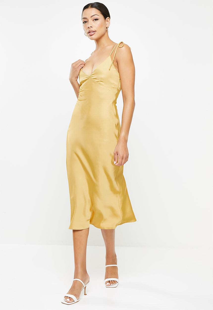 Glamorous - Ladies dress - gold